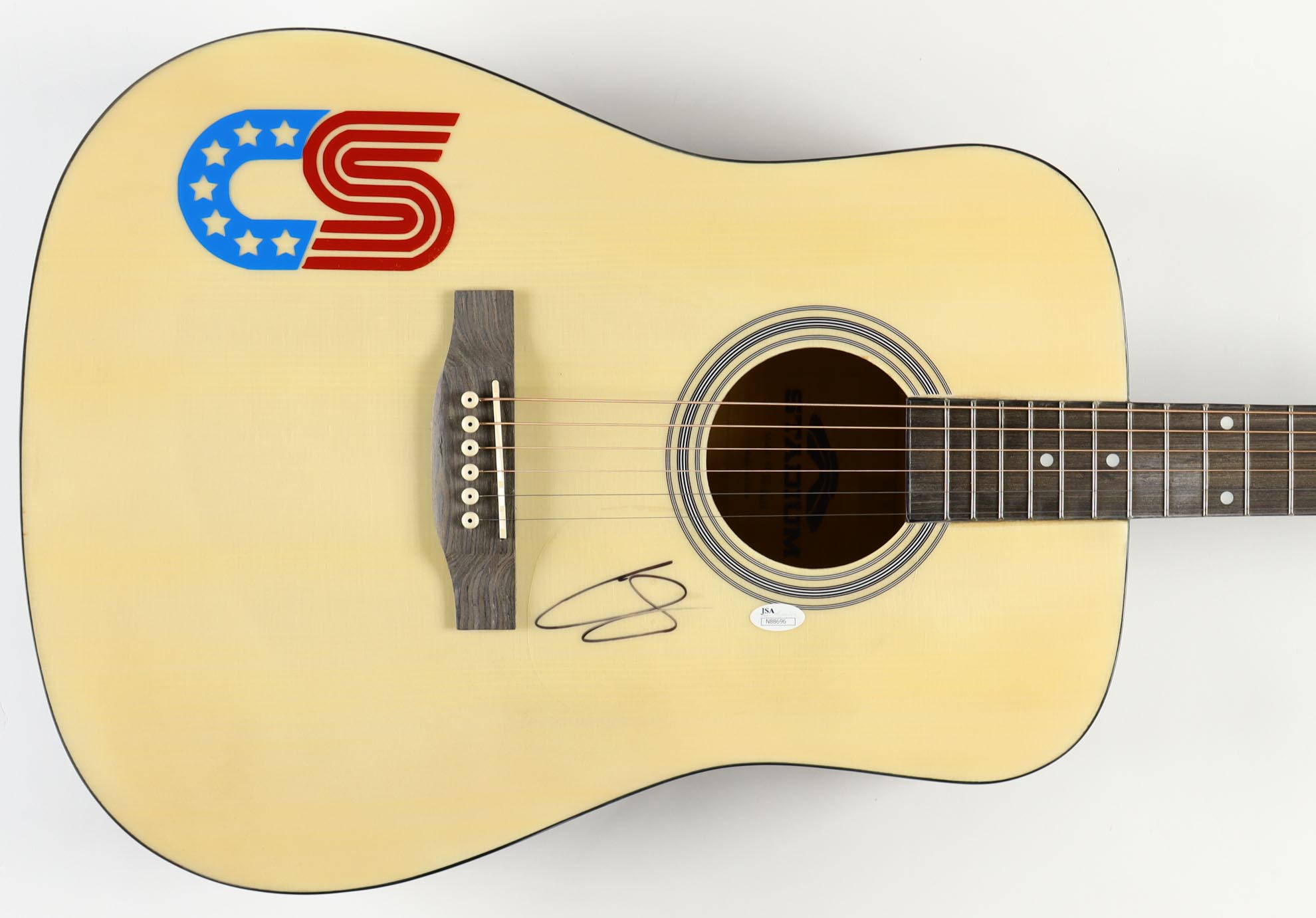 Chris Stapleton Signed Acoustic Guitar (JSA) at PristineAuction.com Chris Stapleton Signed Acoustic Guitar (JSA) at PristineAuction.com