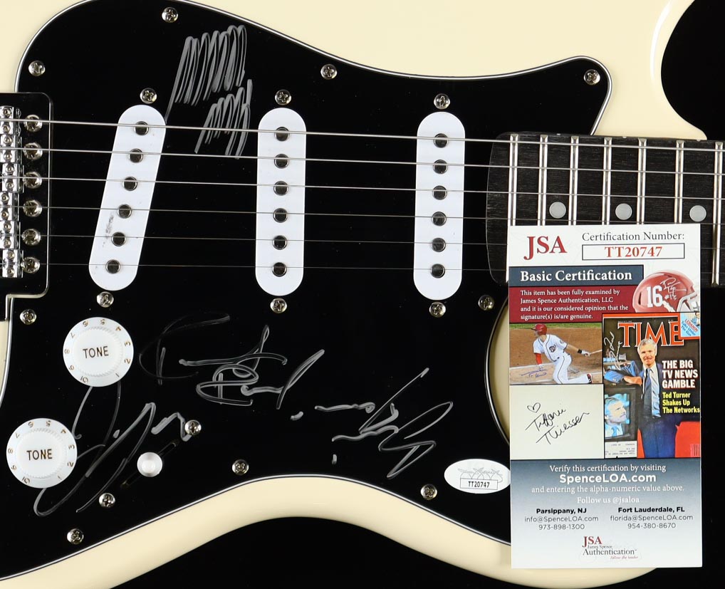 "Autograph" Signed 39" Electric Guitar (JSA) at PristineAuction.com "Autograph" Signed 39" Electric Guitar (JSA) at PristineAuction.com