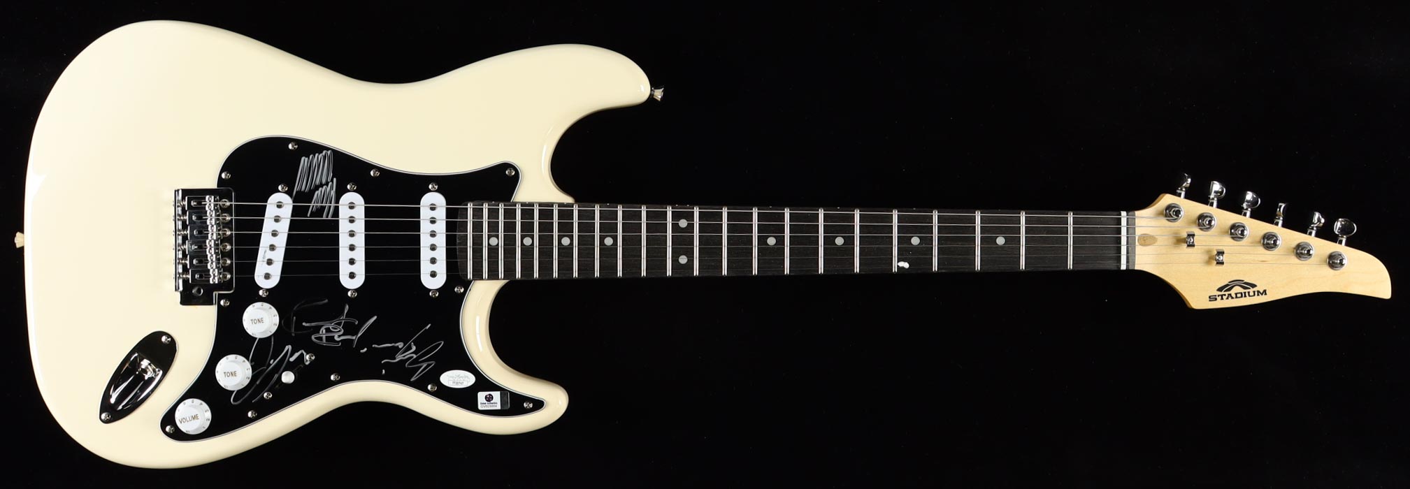 "Autograph" Signed 39" Electric Guitar (JSA) at PristineAuction.com "Autograph" Signed 39" Electric Guitar (JSA) at PristineAuction.com