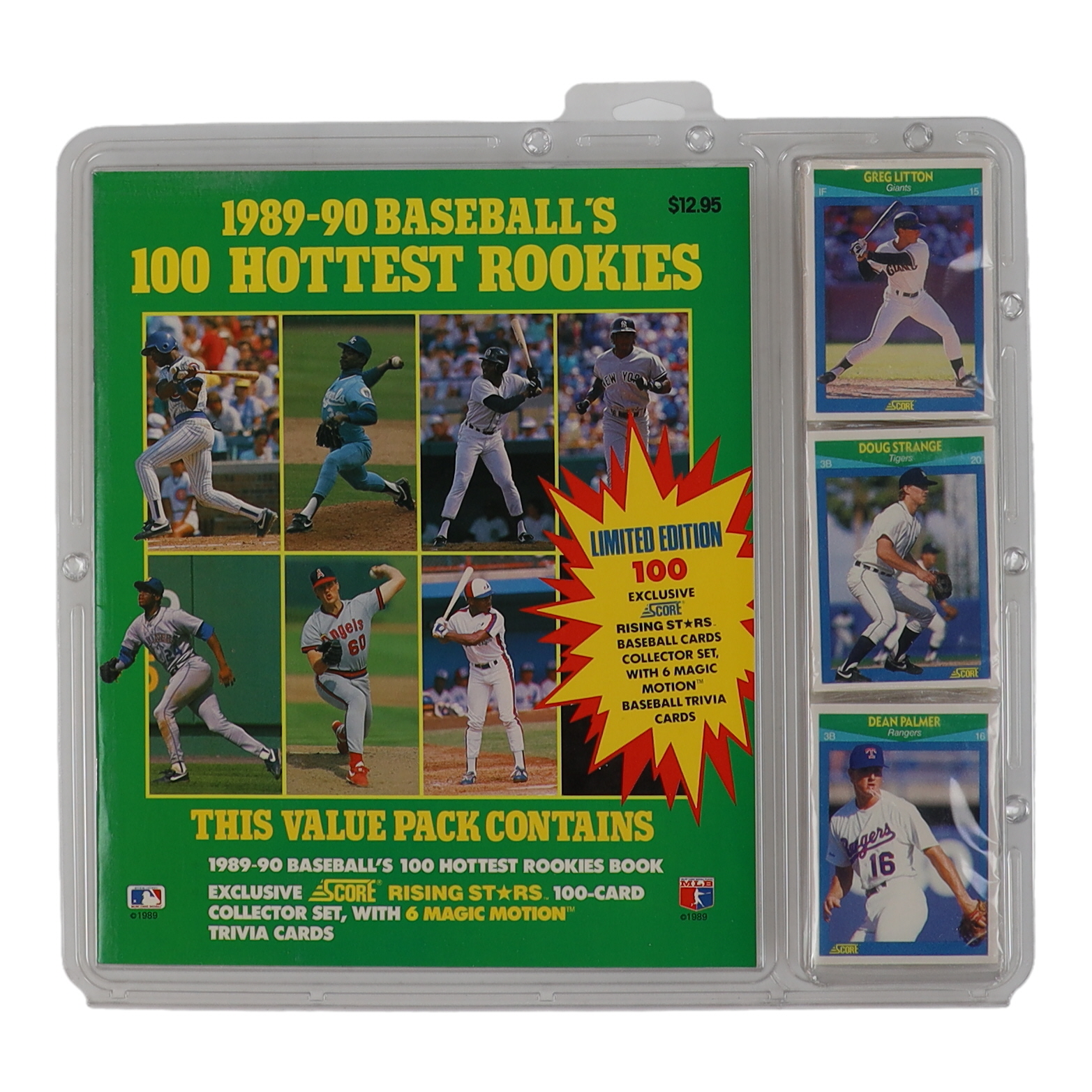 1989-90 Score Baseball 100 Hottest Rookies Value Pack Complete Set of (100) Cards at PristineAuction.com 1989-90 Score Baseball 100 Hottest Rookies Value Pack Complete Set of (100) Cards at PristineAuction.com