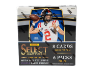 2022 Panini Select Draft Picks Football Mega Box with (6) Packs at PristineAuction.com