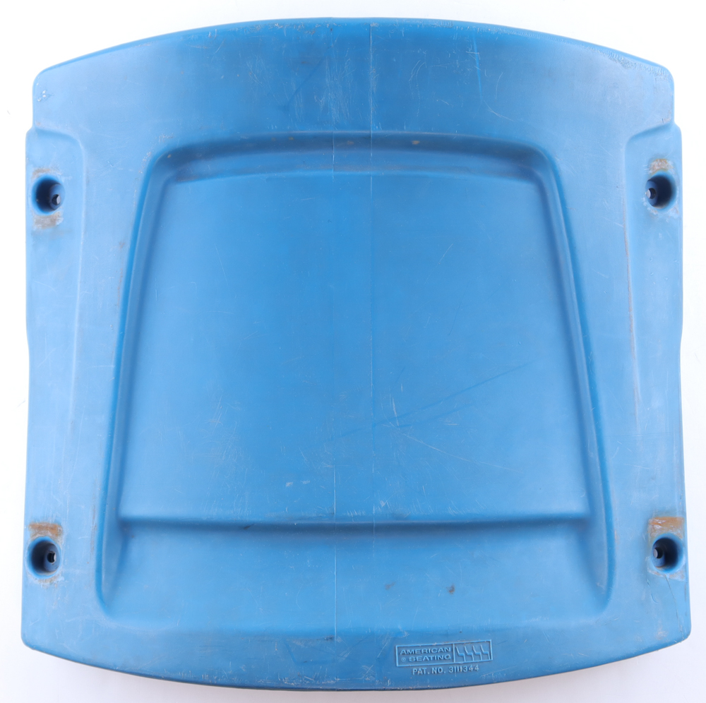 Hulk Hogan Signed Detroit Silverdome Stadium Seatback (Schwartz) at PristineAuction.com Hulk Hogan Signed Detroit Silverdome Stadium Seatback (Schwartz) at PristineAuction.com