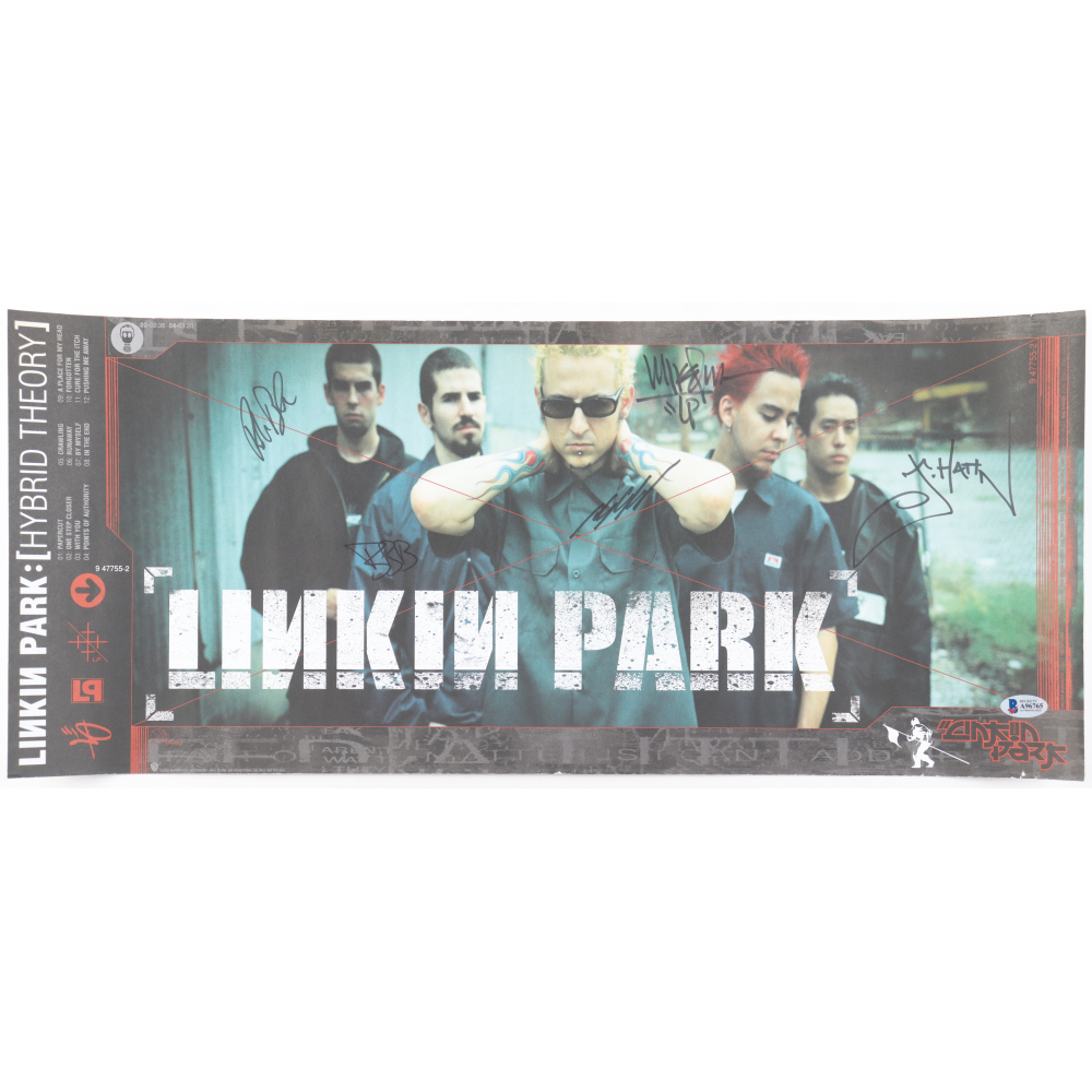 [直筆サイン]Linkin Parkポスター LINKIN PARK リンキンパーク 直筆サイン入りポスター 7/21まで