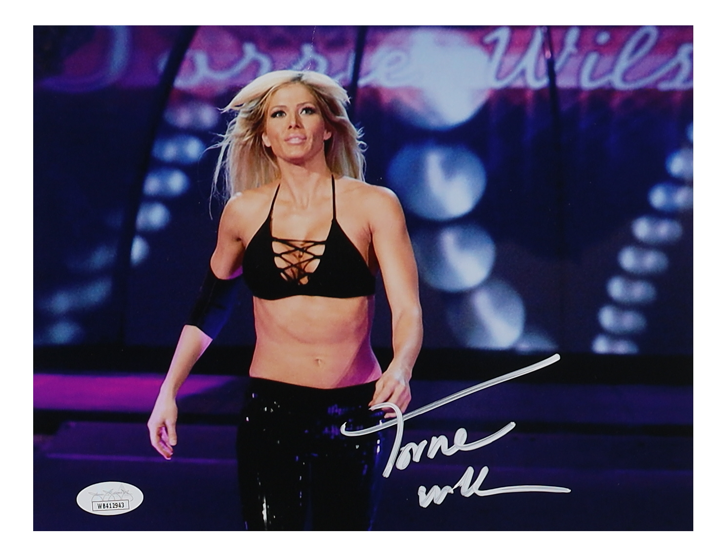 Torrie Wilson Signed WWE 8x10 Photo (JSA) at PristineAuction.com Torrie Wilson Signed WWE 8x10 Photo (JSA) at PristineAuction.com