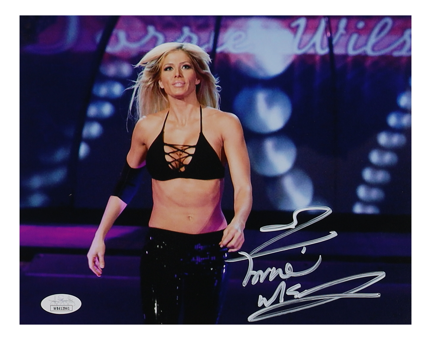 Torrie Wilson Signed WWE 8x10 Photo (JSA) at PristineAuction.com Torrie Wilson Signed WWE 8x10 Photo (JSA) at PristineAuction.com