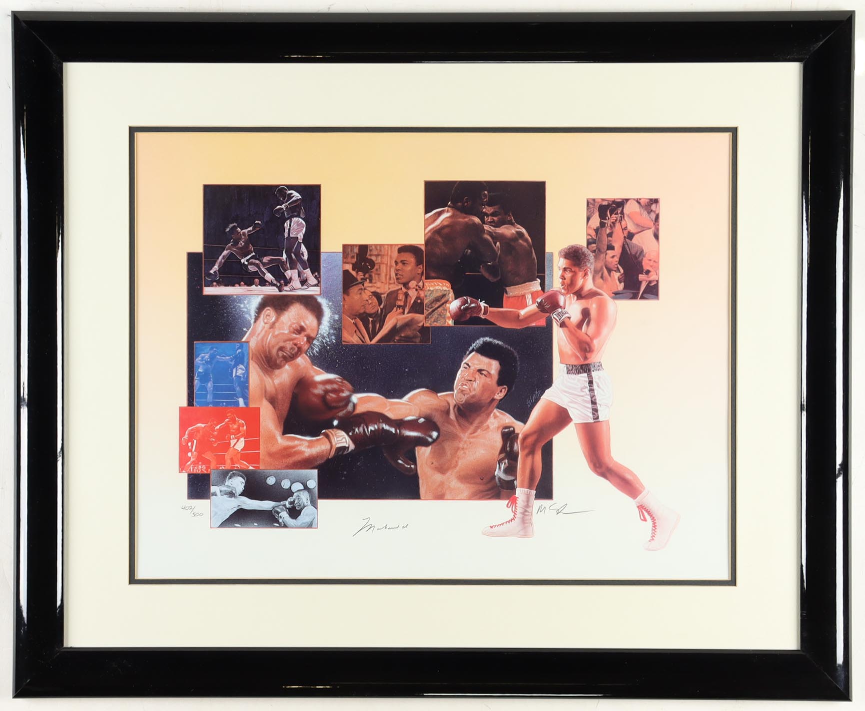 Muhammad Ali Signed LE Custom Framed Lithograph (JSA) at PristineAuction.com Muhammad Ali Signed LE Custom Framed Lithograph (JSA) at PristineAuction.com
