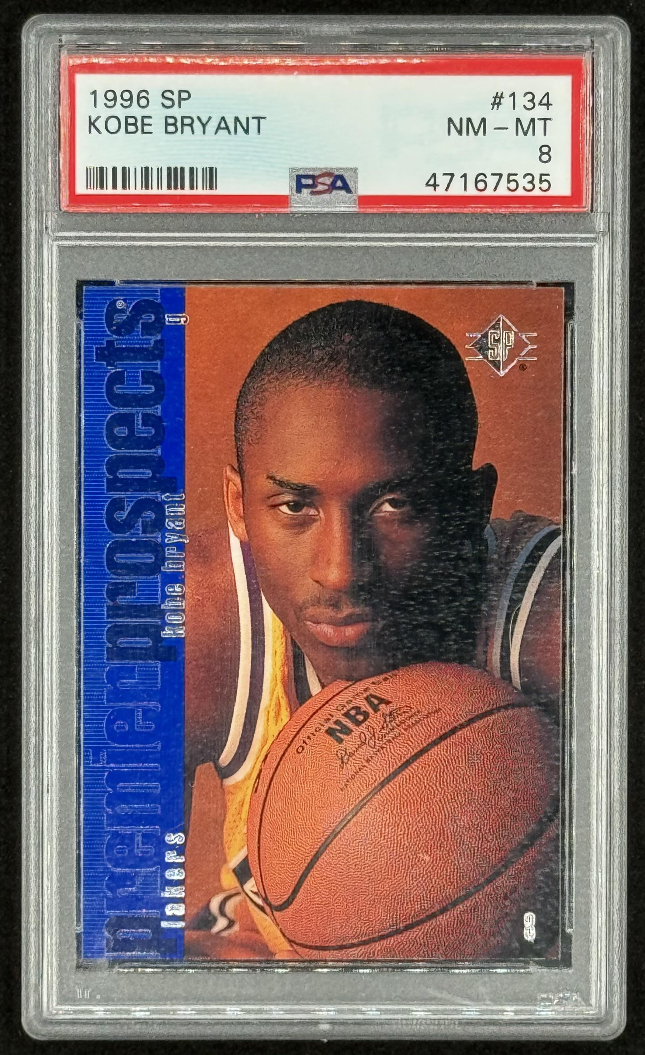 Kobe Bryant 1996-97 SP #134 RC (PSA 8) at PristineAuction.com Kobe Bryant 1996-97 SP #134 RC (PSA 8) at PristineAuction.com