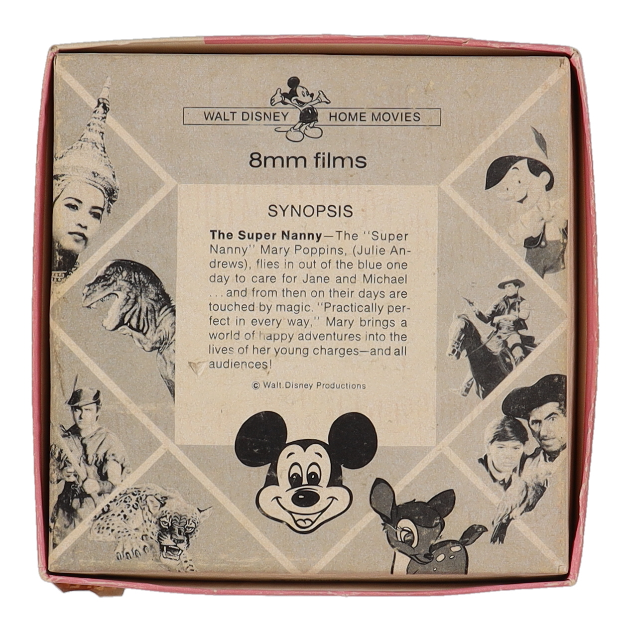 "Mary Poppins: The Super Nanny" Super 8 Black & White Walt Disney Home Movie at PristineAuction.com "Mary Poppins: The Super Nanny" Super 8 Black & White Walt Disney Home Movie at PristineAuction.com