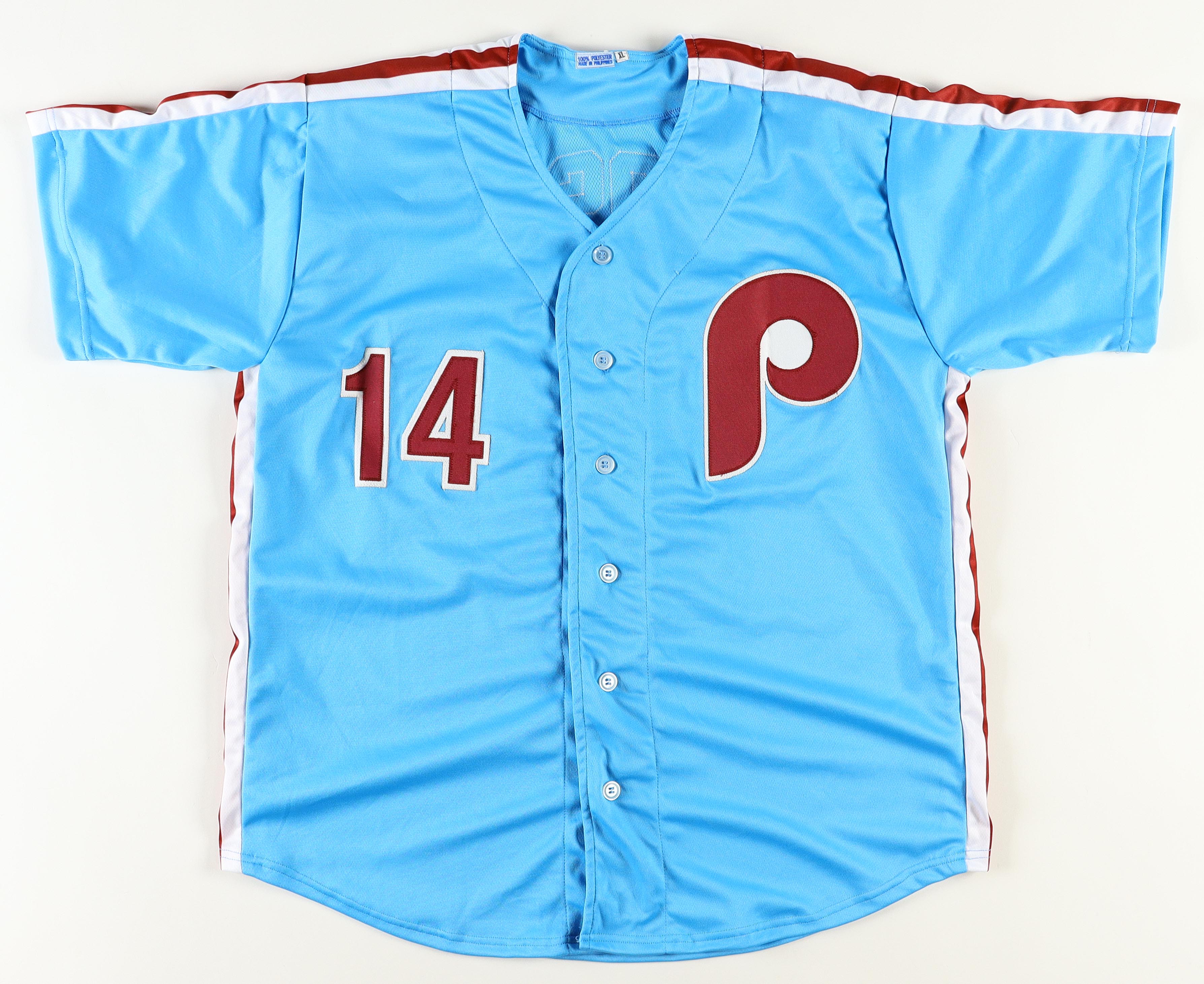 Pete Rose Signed Jersey (JSA) at PristineAuction.com Pete Rose Signed Jersey (JSA) at PristineAuction.com