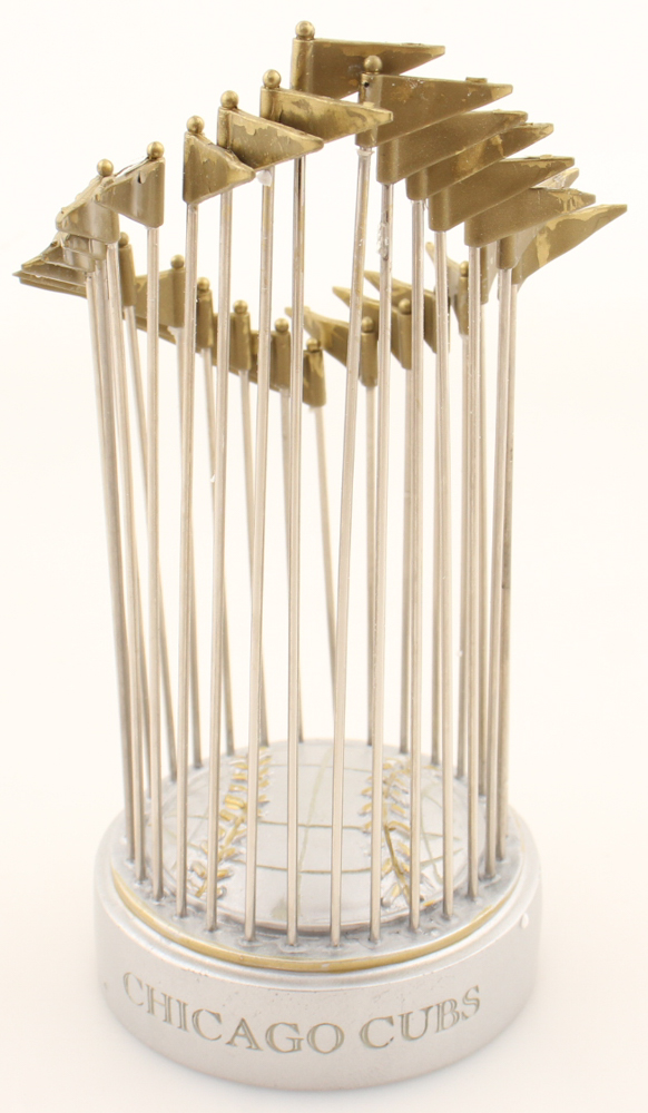 Cubs 2016 World Series Replica Trophy at PristineAuction.com Cubs 2016 World Series Replica Trophy at PristineAuction.com