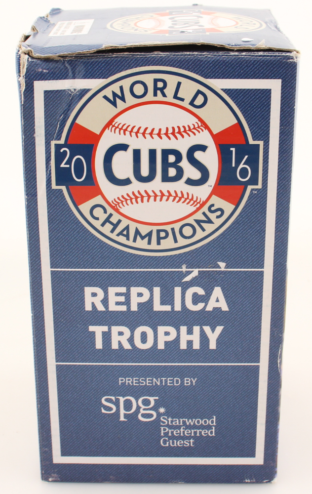 Cubs 2016 World Series Replica Trophy at PristineAuction.com Cubs 2016 World Series Replica Trophy at PristineAuction.com