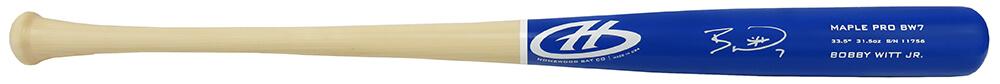 Bobby Witt Jr Signed Homewood Game Model Baseball Bat (Beckett) at PristineAuction.com Bobby Witt Jr Signed Homewood Game Model Baseball Bat (Beckett) at PristineAuction.com