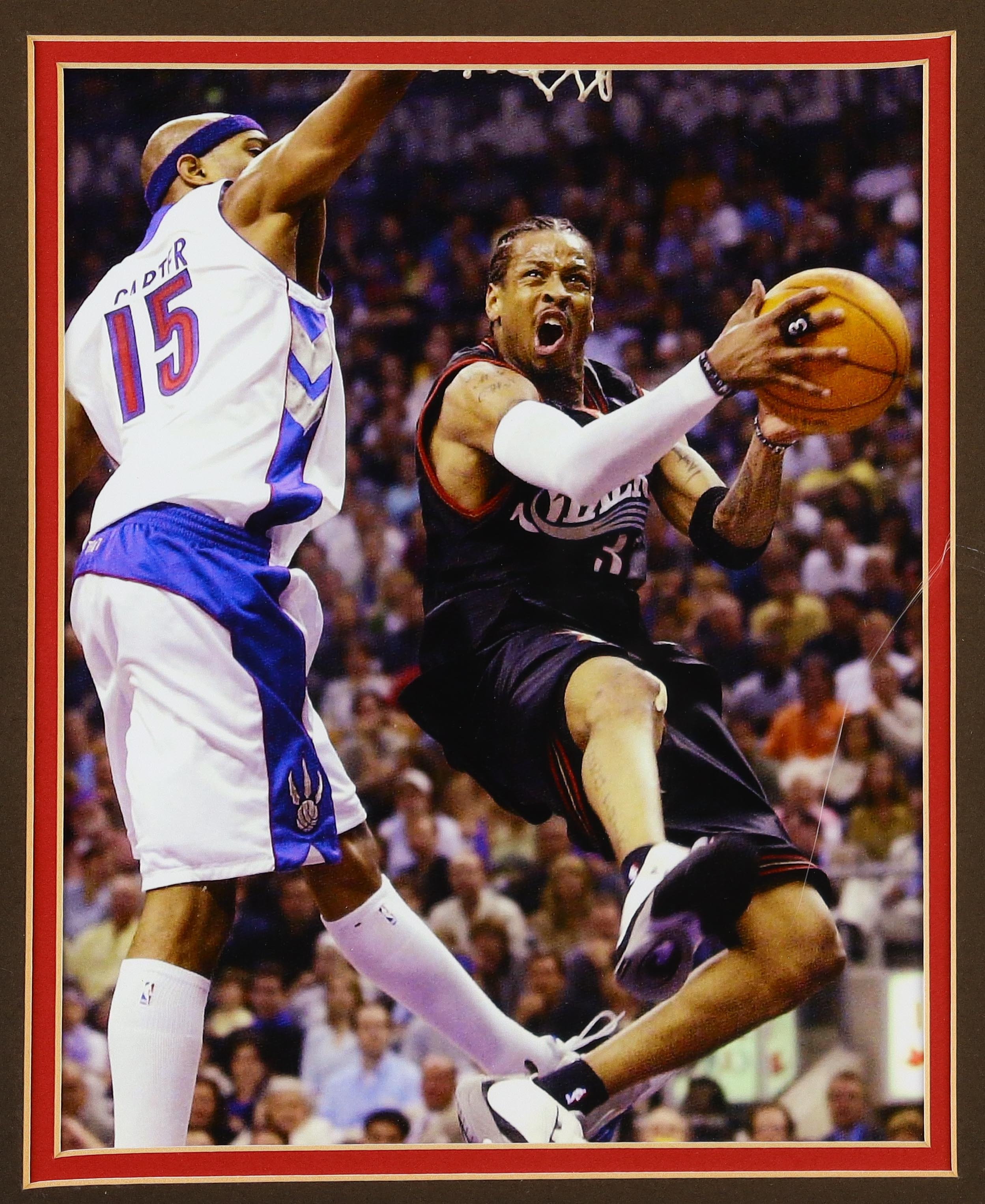 Allen Iverson Signed Custom Framed Jersey Display (PSA) at PristineAuction.com Allen Iverson Signed Custom Framed Jersey Display (PSA) at PristineAuction.com