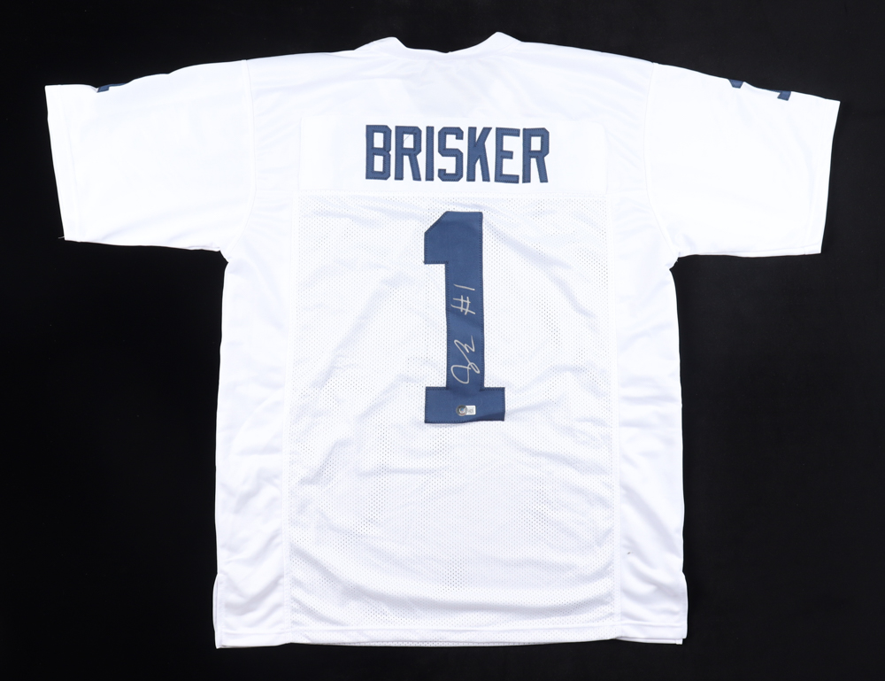 Jaquan Brisker Signed Jersey (Beckett) at PristineAuction.com Jaquan Brisker Signed Jersey (Beckett) at PristineAuction.com