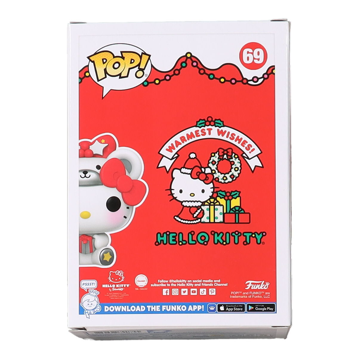 Sandy Fox Signed "Hello Kitty" #69 Hello Kitty Funko Pop! Vinyl Figure Inscribed "Love" (JSA) at PristineAuction.com Sandy Fox Signed "Hello Kitty" #69 Hello Kitty Funko Pop! Vinyl Figure Inscribed "Love" (JSA) at PristineAuction.com