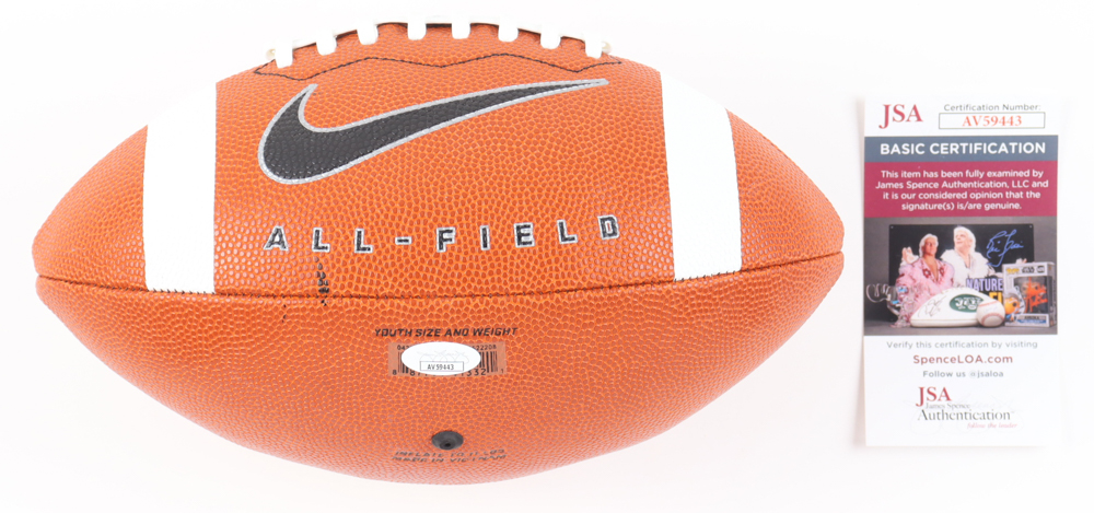 Champ Bailey Signed Nike Football (JSA) at PristineAuction.com Champ Bailey Signed Nike Football (JSA) at PristineAuction.com
