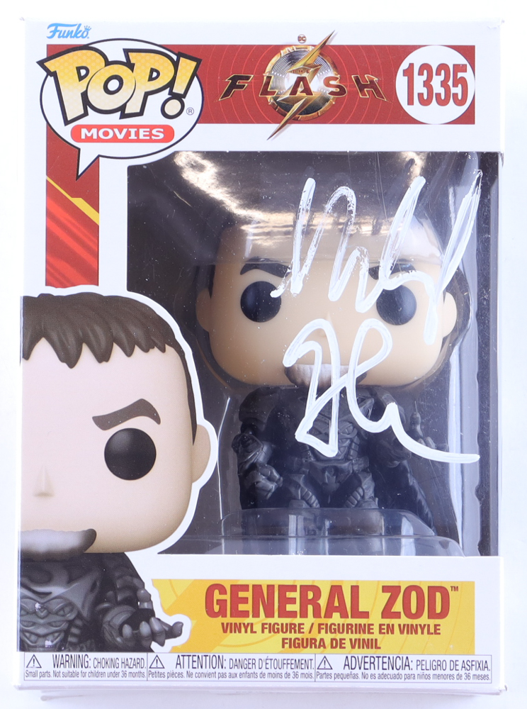 Michael Shannon Signed "The Flash" #1335 General Zod Funko Pop! Vinyl Figure (Beckett) at PristineAuction.com Michael Shannon Signed "The Flash" #1335 General Zod Funko Pop! Vinyl Figure (Beckett) at PristineAuction.com