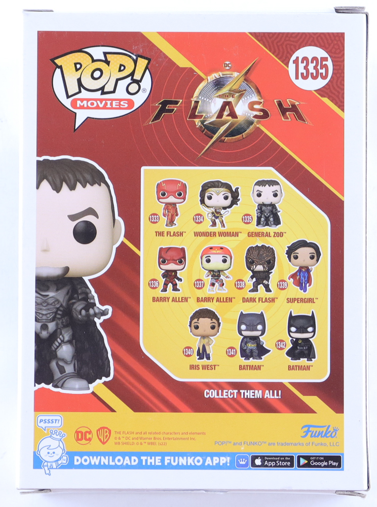 Michael Shannon Signed "The Flash" #1335 General Zod Funko Pop! Vinyl Figure (Beckett) at PristineAuction.com Michael Shannon Signed "The Flash" #1335 General Zod Funko Pop! Vinyl Figure (Beckett) at PristineAuction.com