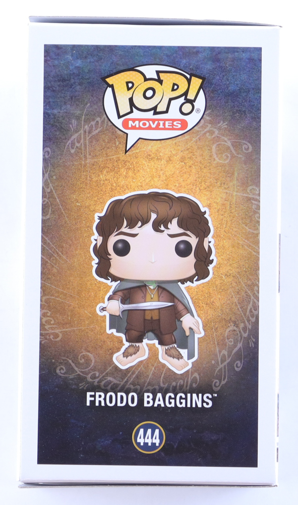 Elijah Wood Signed "Lord of the Rings" #444 Frodo Baggins Funko Pop! Vinyl Figure (Beckett) at PristineAuction.com Elijah Wood Signed "Lord of the Rings" #444 Frodo Baggins Funko Pop! Vinyl Figure (Beckett) at PristineAuction.com