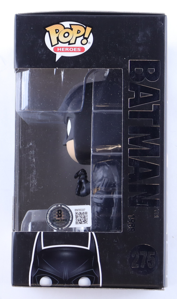 Christian Bale Signed "Batman" #275 Batman Funko Pop! Vinyl Figure (Beckett) at PristineAuction.com Christian Bale Signed "Batman" #275 Batman Funko Pop! Vinyl Figure (Beckett) at PristineAuction.com