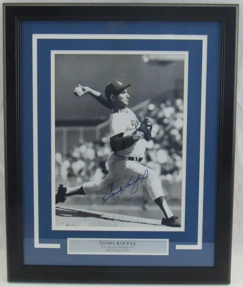 Sandy Koufax Signed Dodgers Custom Framed Photo (JSA) at PristineAuction.com Sandy Koufax Signed Dodgers Custom Framed Photo (JSA) at PristineAuction.com