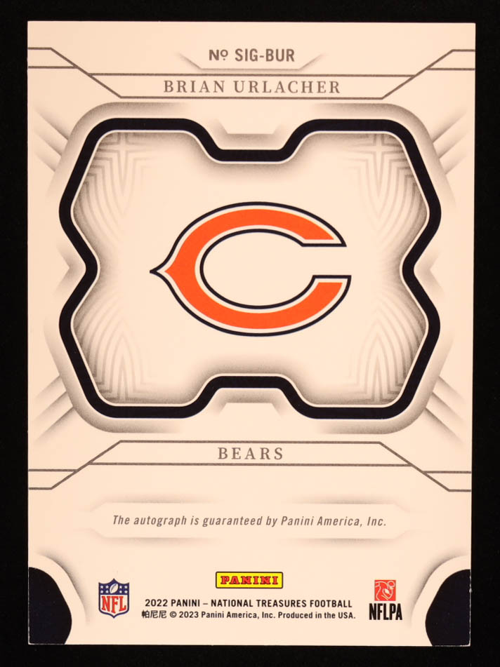 Brian Urlacher 2022 Panini National Treasures Signatures Gold #70 #38/49 at PristineAuction.com Brian Urlacher 2022 Panini National Treasures Signatures Gold #70 #38/49 at PristineAuction.com