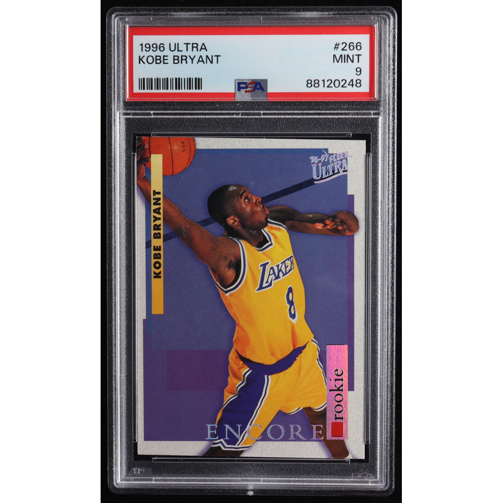 Kobe Bryant 1996-97 Ultra #266 RE RC (PSA 9) | Pristine Auction