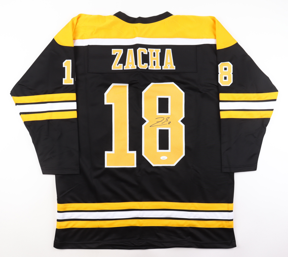 Pavel Zacha Signed Jersey (JSA) at PristineAuction.com Pavel Zacha Signed Jersey (JSA) at PristineAuction.com