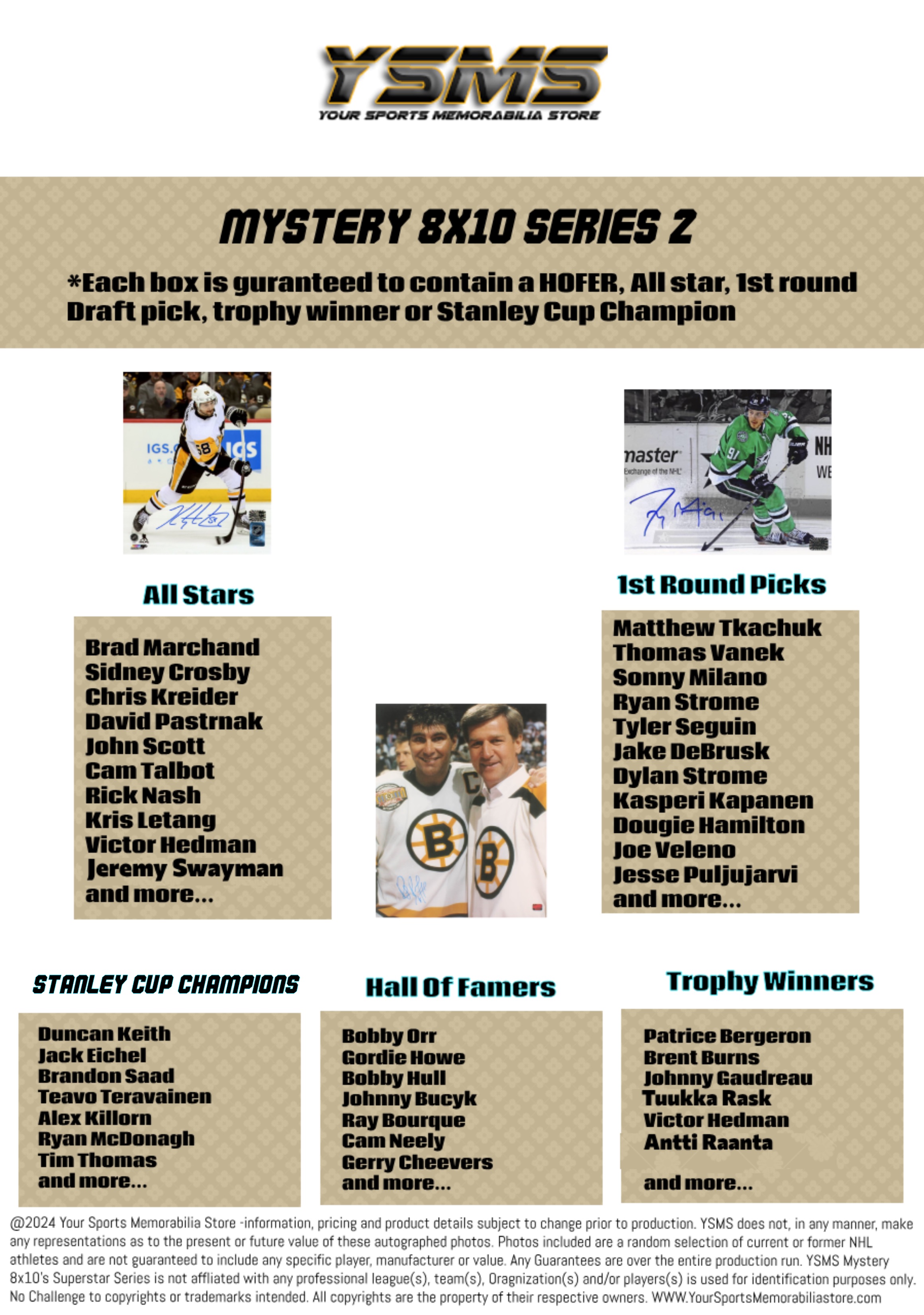 YSMS - Mystery Box 8x10 Series 2 at PristineAuction.com YSMS - Mystery Box 8x10 Series 2 at PristineAuction.com