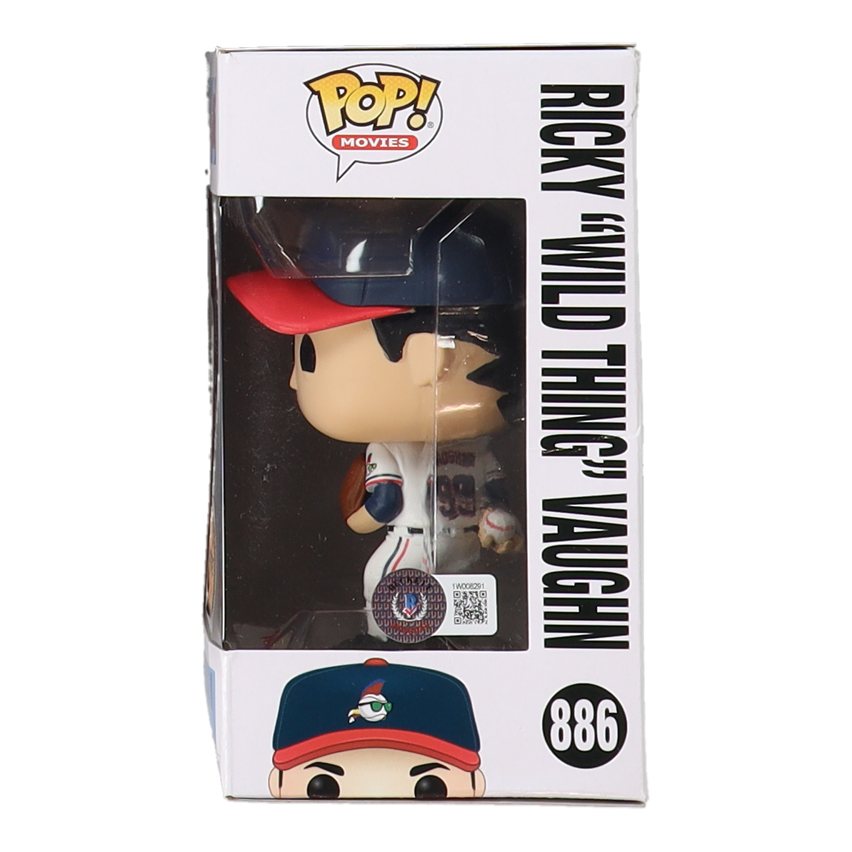 Charlie Sheen Signed "Major League" #886 Ricky 'Wild Thing' Vaughn Funko Pop! Vinyl Figure Inscribed "Wild Thing" (Beckett) at PristineAuction.com Charlie Sheen Signed "Major League" #886 Ricky 'Wild Thing' Vaughn Funko Pop! Vinyl Figure Inscribed "Wild Thing" (Beckett) at PristineAuction.com