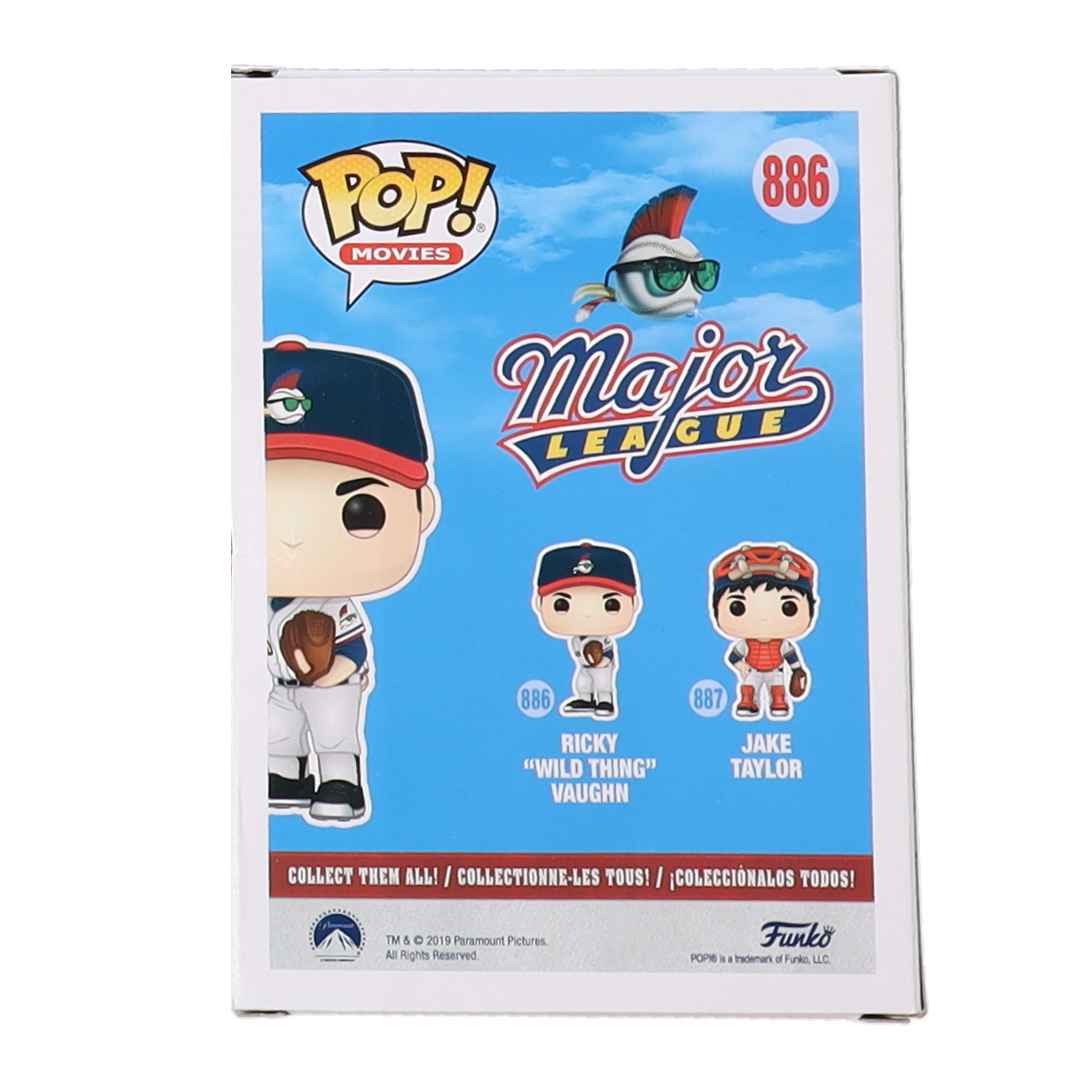 Charlie Sheen Signed "Major League" #886 Ricky 'Wild Thing' Vaughn Funko Pop! Vinyl Figure Inscribed "Wild Thing" (Beckett) at PristineAuction.com Charlie Sheen Signed "Major League" #886 Ricky 'Wild Thing' Vaughn Funko Pop! Vinyl Figure Inscribed "Wild Thing" (Beckett) at PristineAuction.com