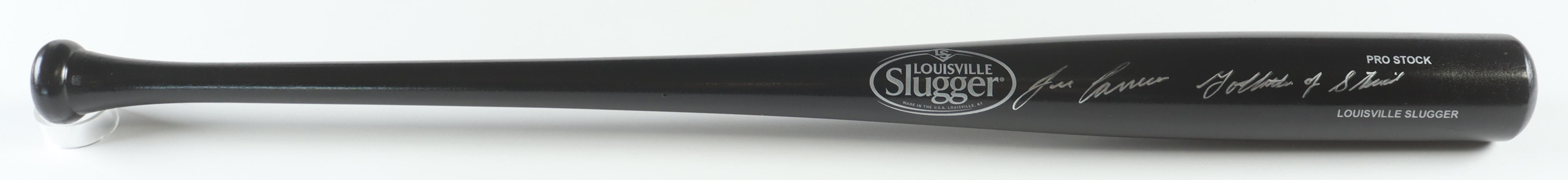 Jose Canseco Signed Louisville Slugger Baseball Bat Inscribed "Godfather of Steroids" (JSA) at PristineAuction.com Jose Canseco Signed Louisville Slugger Baseball Bat Inscribed "Godfather of Steroids" (JSA) at PristineAuction.com