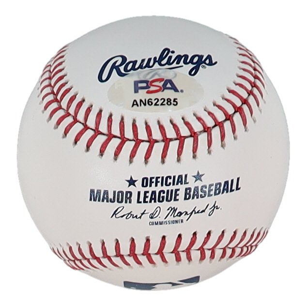 Alexis Diaz Signed Oml Baseball Psa Pristine Auction 