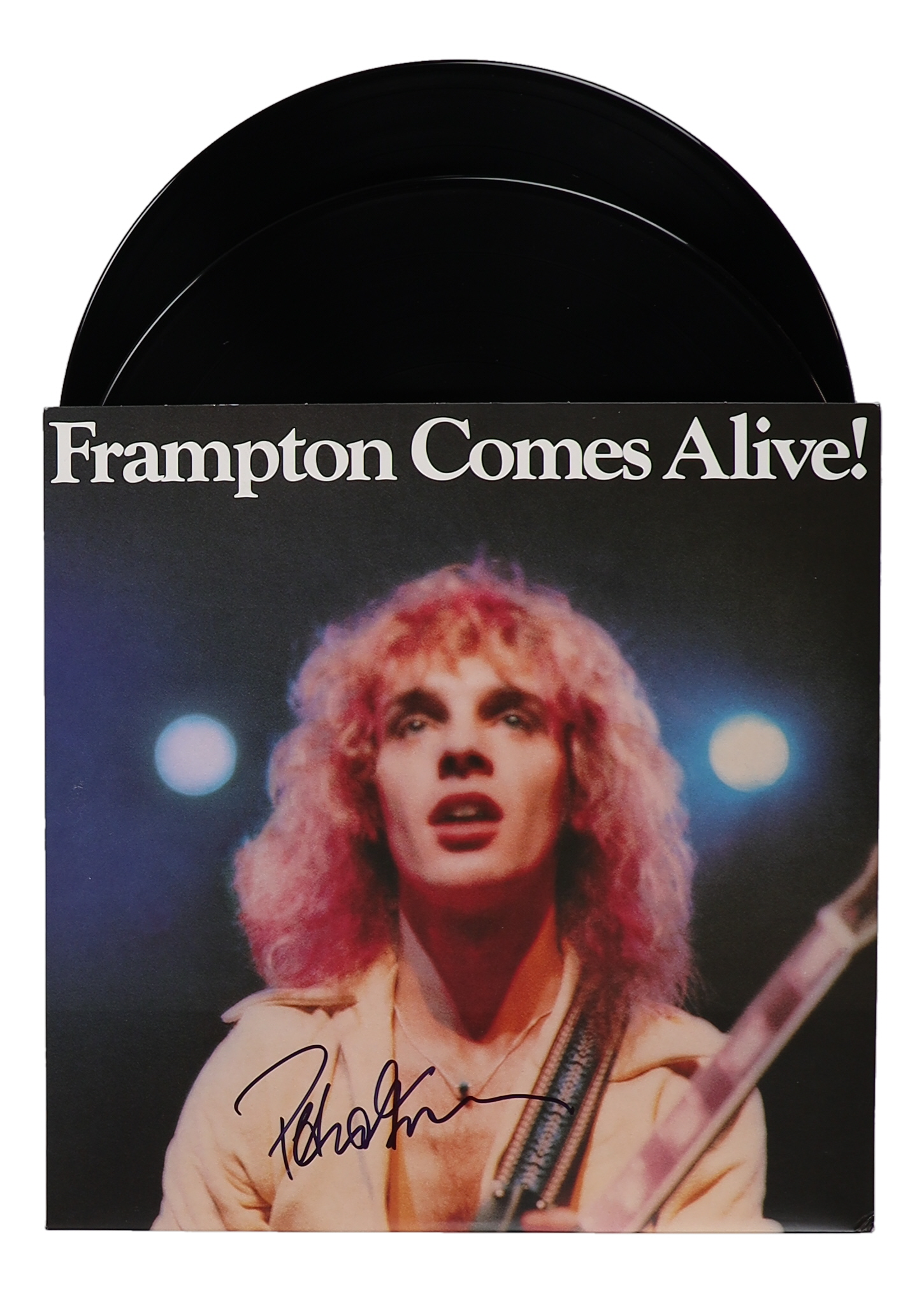 Peter Frampton Signed "Frampton Comes Alive!" Vinyl Record Album Cover (JSA) at PristineAuction.com Peter Frampton Signed "Frampton Comes Alive!" Vinyl Record Album Cover (JSA) at PristineAuction.com