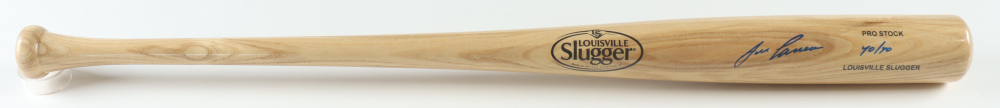 Jose Canseco Signed Louisville Slugger Baseball Bat Inscribed "40/40" (JSA) at PristineAuction.com Jose Canseco Signed Louisville Slugger Baseball Bat Inscribed "40/40" (JSA) at PristineAuction.com