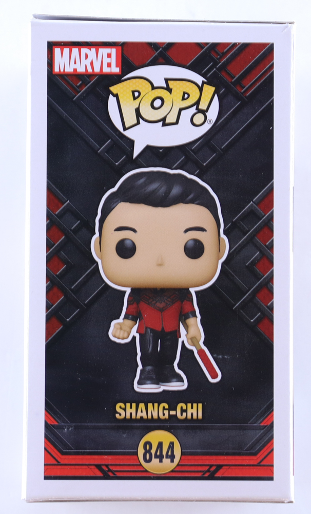 Simu Liu Signed "Shang-Chi And The Legend Of The Ten Rings" #844 Shang-Chi Bobble-Head Funko Pop! Vinyl Figure (Beckett) at PristineAuction.com Simu Liu Signed "Shang-Chi And The Legend Of The Ten Rings" #844 Shang-Chi Bobble-Head Funko Pop! Vinyl Figure (Beckett) at PristineAuction.com
