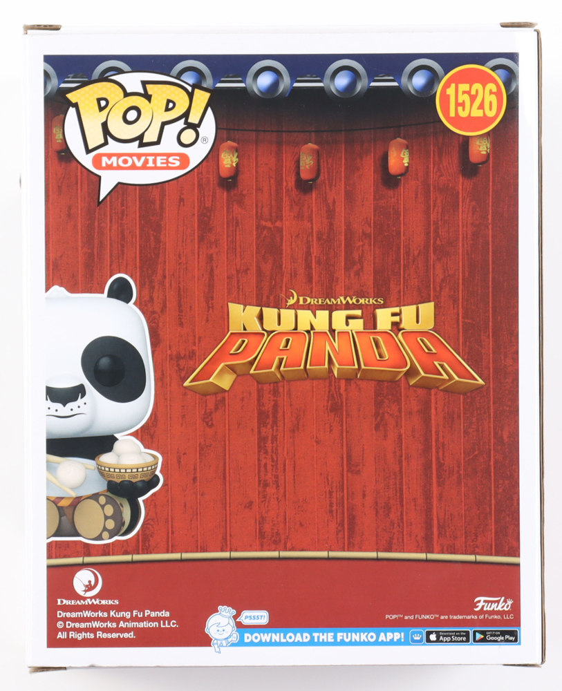 Jack Black Signed "Kung Fu Panda" #1526 Po Funko Pop! Vinyl Figure Inscribed "Po" (JSA) at PristineAuction.com Jack Black Signed "Kung Fu Panda" #1526 Po Funko Pop! Vinyl Figure Inscribed "Po" (JSA) at PristineAuction.com