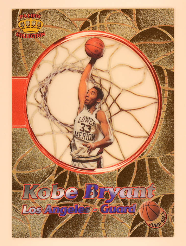 Kobe Bryant 1996 Pacific Power #JB-3 Jump Ball Price Guide 