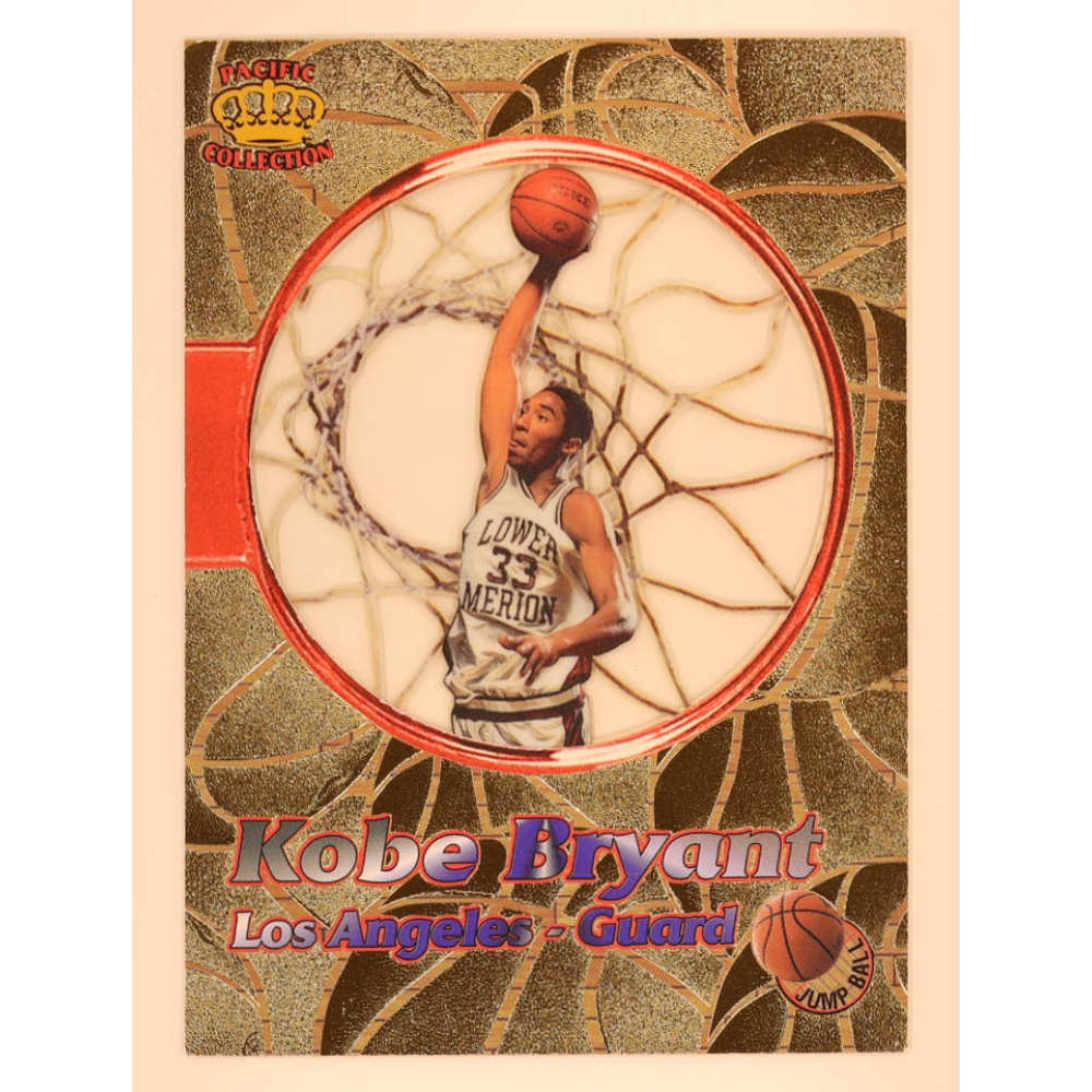 1996 pacific collection kobe bryant