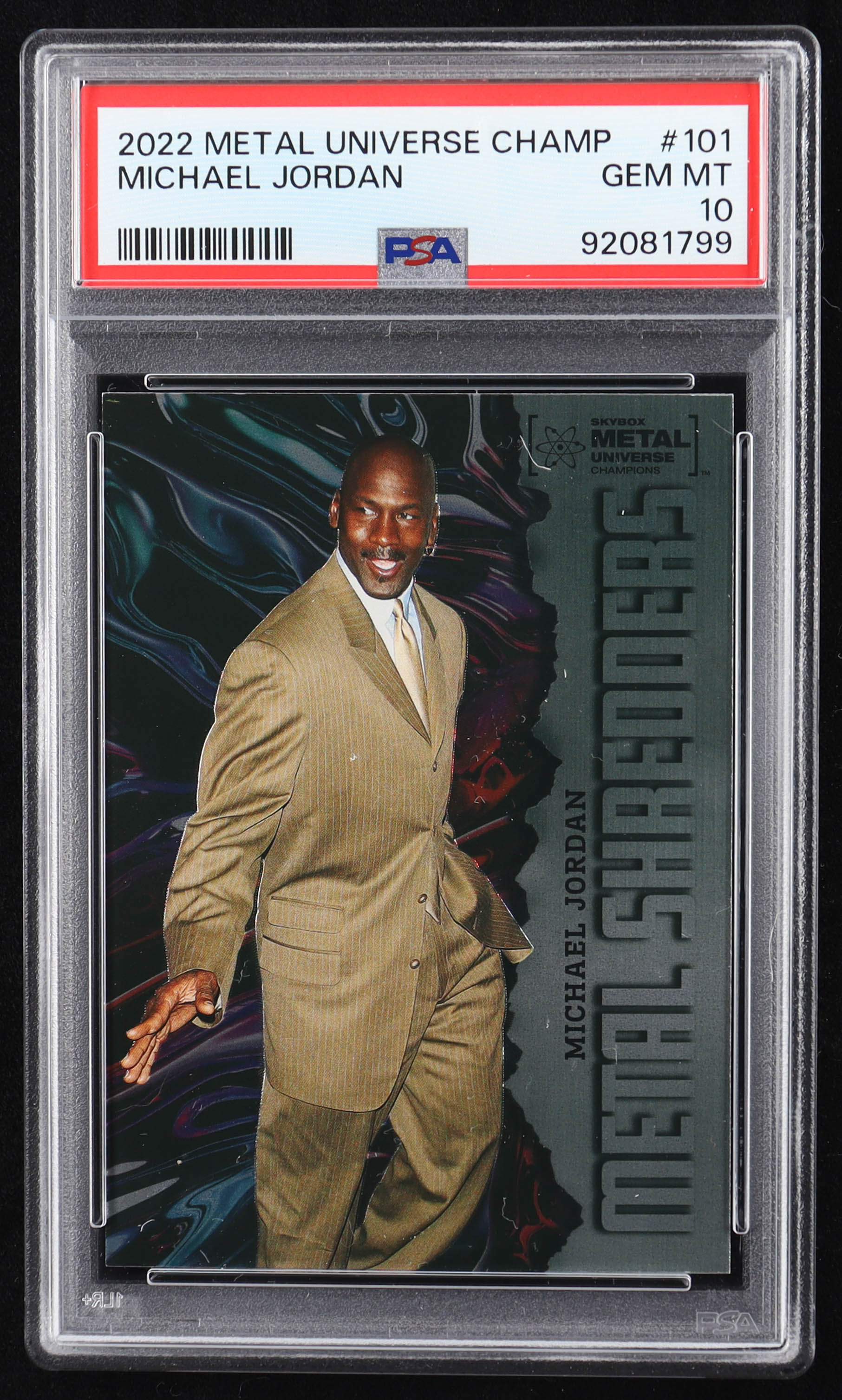 Michael Jordan 2022 Skybox Metal Universe Champions #101 MS (PSA 10) at PristineAuction.com Michael Jordan 2022 Skybox Metal Universe Champions #101 MS (PSA 10) at PristineAuction.com