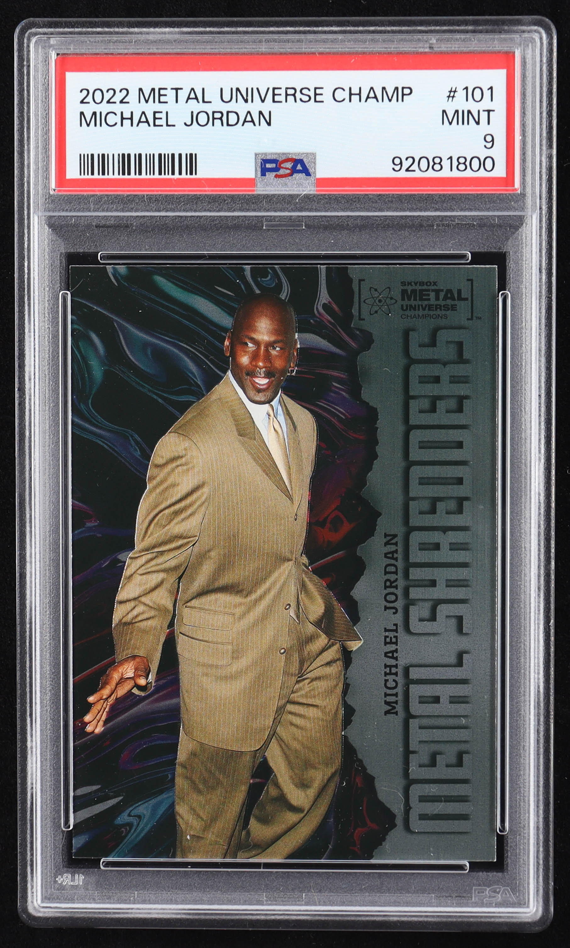 Michael Jordan 2022 Skybox Metal Universe Champions #101 MS (PSA 9) at PristineAuction.com Michael Jordan 2022 Skybox Metal Universe Champions #101 MS (PSA 9) at PristineAuction.com