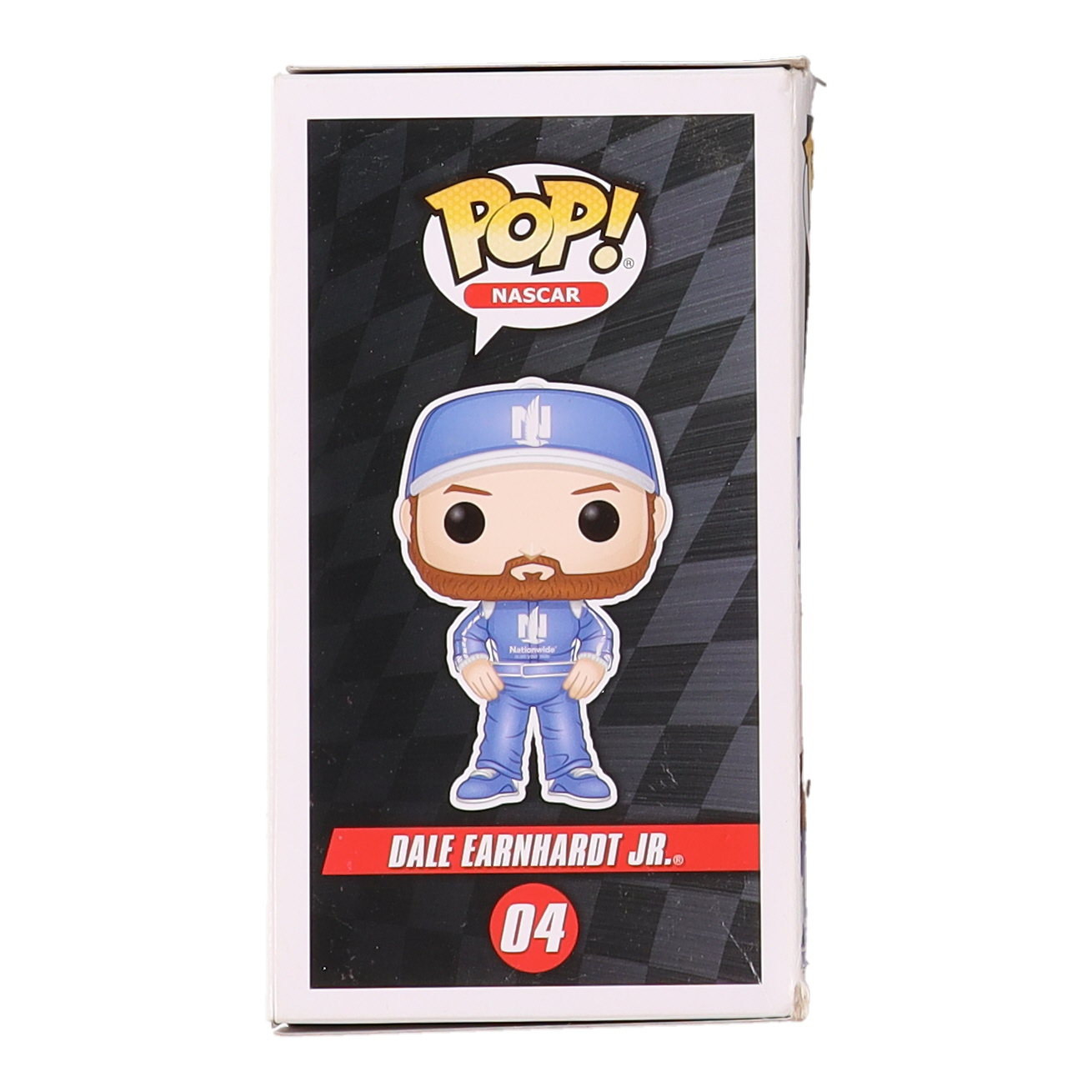Dale Earnhardt Jr. Signed NASCAR #04 Funko Pop! Vinyl Figure (JSA) at PristineAuction.com Dale Earnhardt Jr. Signed NASCAR #04 Funko Pop! Vinyl Figure (JSA) at PristineAuction.com