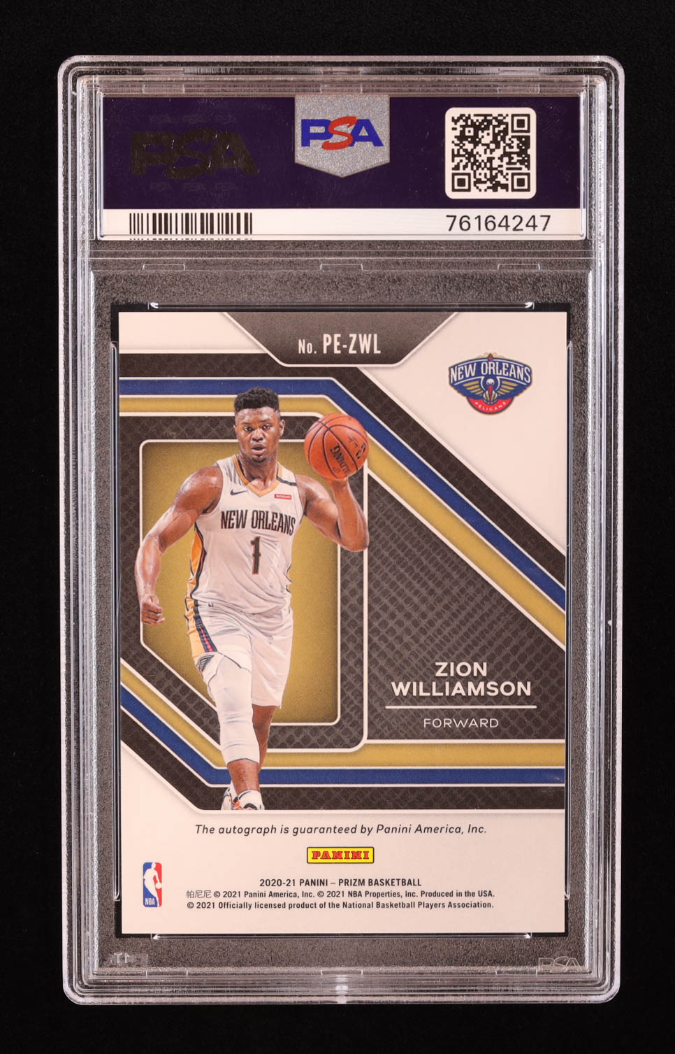 Zion Williamson 2020-21 Panini Prizm Penmanship #29 (PSA 10) at PristineAuction.com Zion Williamson 2020-21 Panini Prizm Penmanship #29 (PSA 10) at PristineAuction.com
