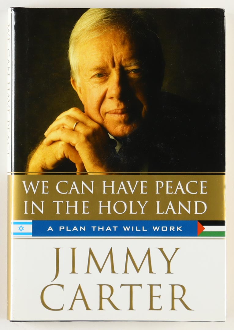 Jimmy Carter Signed "We Can Have Peace In The Holy Land" Hardcover Book (JSA) at PristineAuction.com Jimmy Carter Signed "We Can Have Peace In The Holy Land" Hardcover Book (JSA) at PristineAuction.com