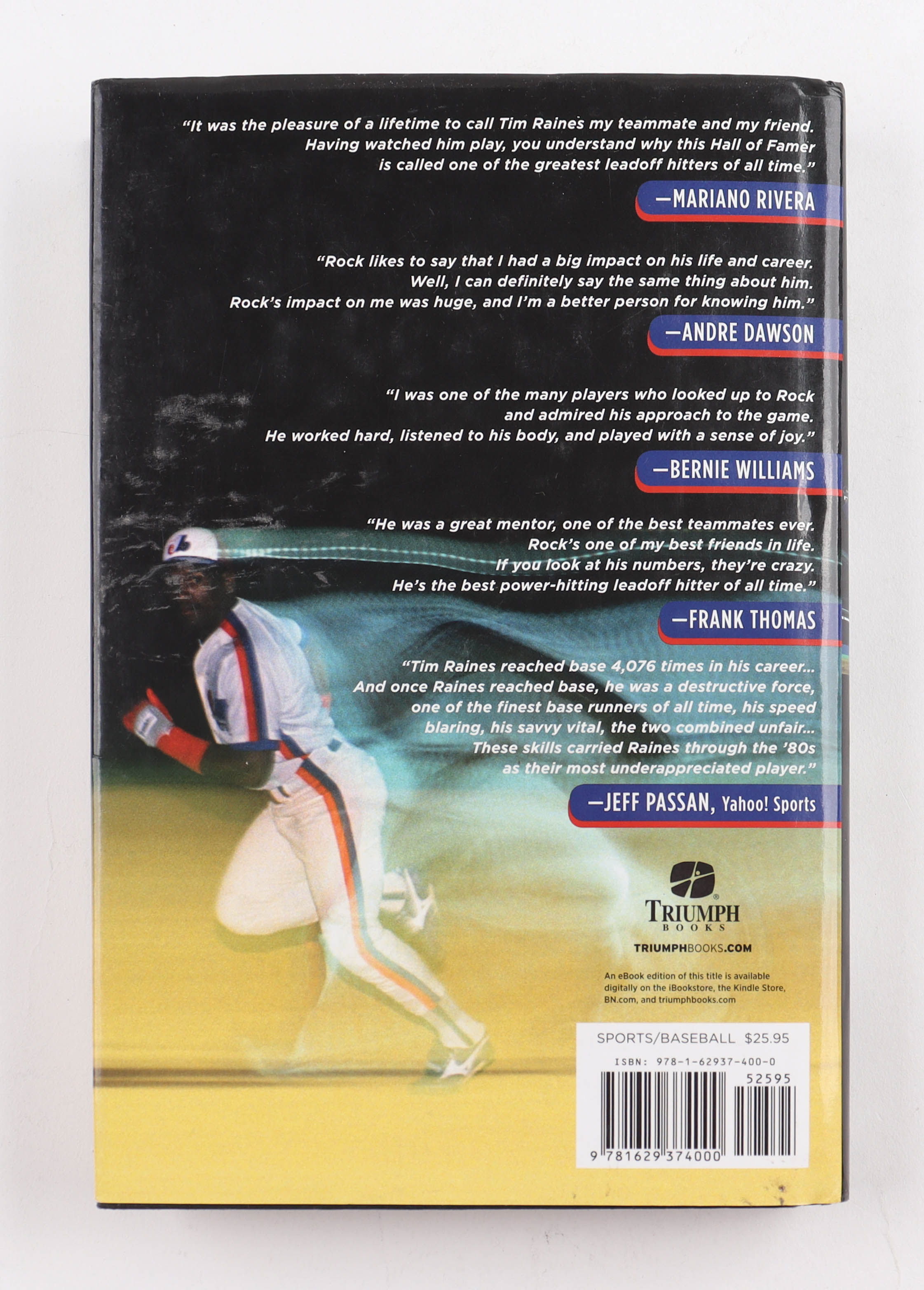 Tim Raines Signed "Rock Solid" Hardcover Book (JSA) at PristineAuction.com Tim Raines Signed "Rock Solid" Hardcover Book (JSA) at PristineAuction.com