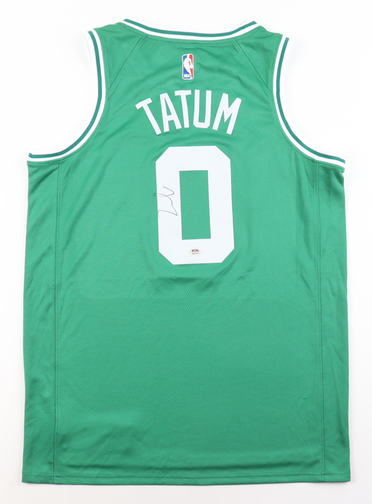 Jayson Tatum Signed Jersey (PSA) at PristineAuction.com Jayson Tatum Signed Jersey (PSA) at PristineAuction.com