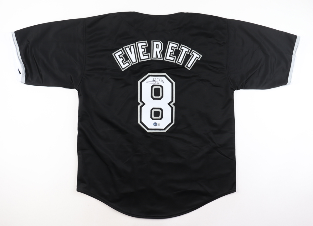 Carl Everett Signed Jersey (Beckett) at PristineAuction.com Carl Everett Signed Jersey (Beckett) at PristineAuction.com