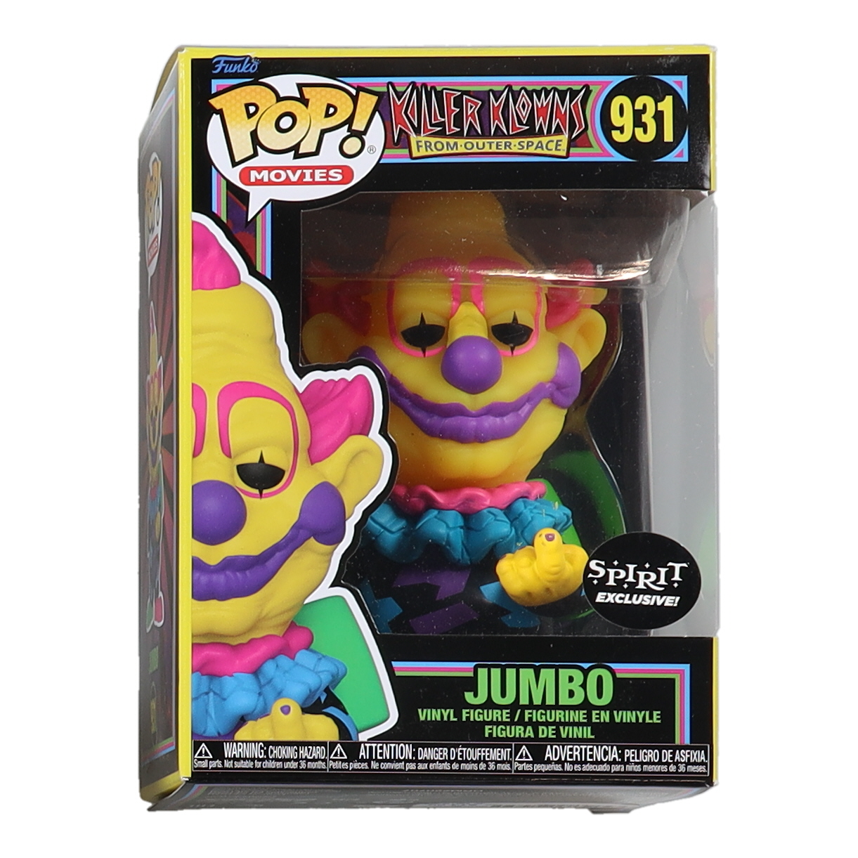 Jumbo "Killer Klowns From Outer Space" #931 Funko Pop! Vinyl Figure at PristineAuction.com Jumbo "Killer Klowns From Outer Space" #931 Funko Pop! Vinyl Figure at PristineAuction.com