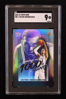 Victor Wembanyama 2023-24 Topps Now Victor Wembanyama #VW1 RC (SGC 9) at PristineAuction.com