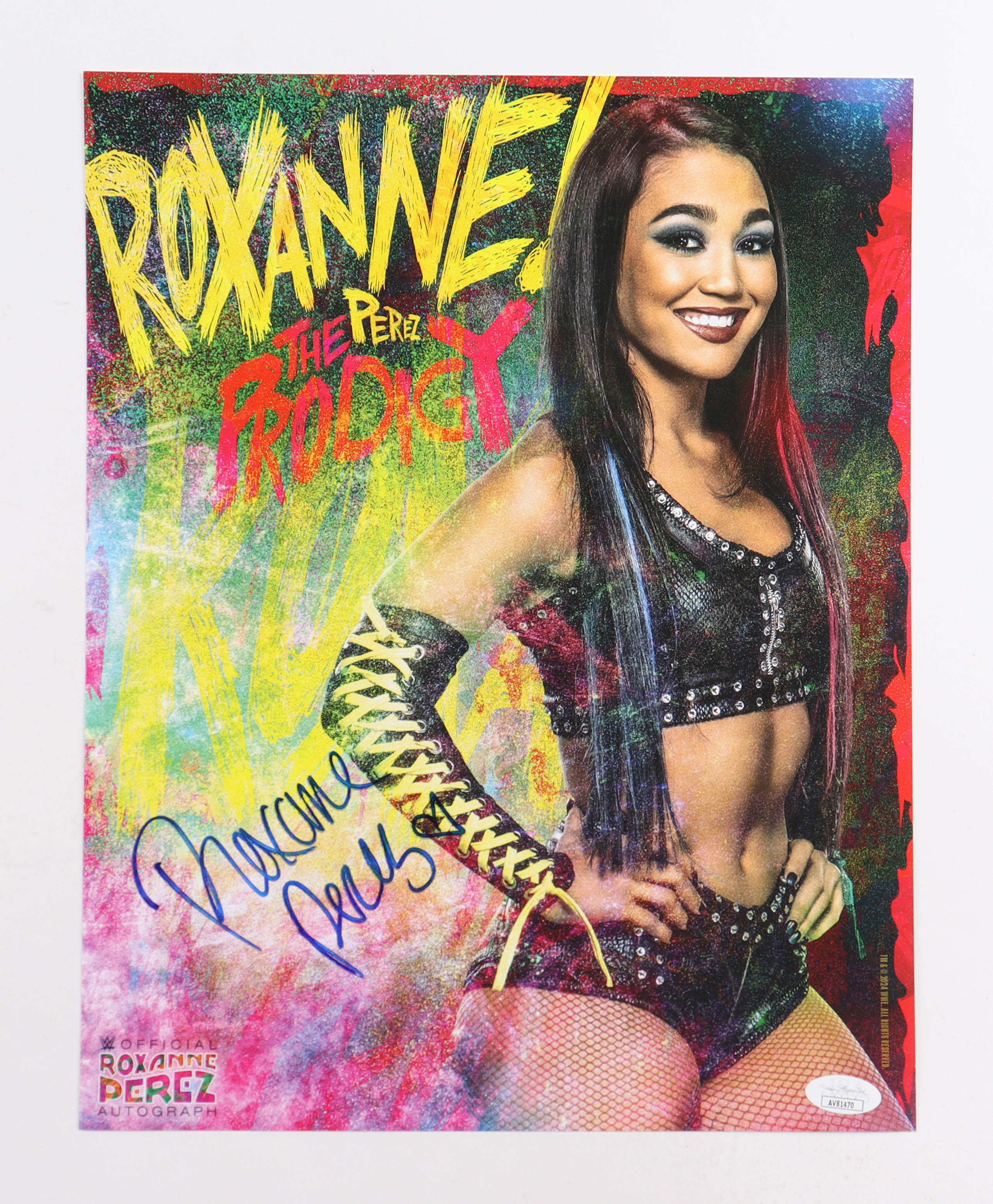 Roxanne Perez Signed WWE 11x14 Photo (JSA) | Pristine Auction